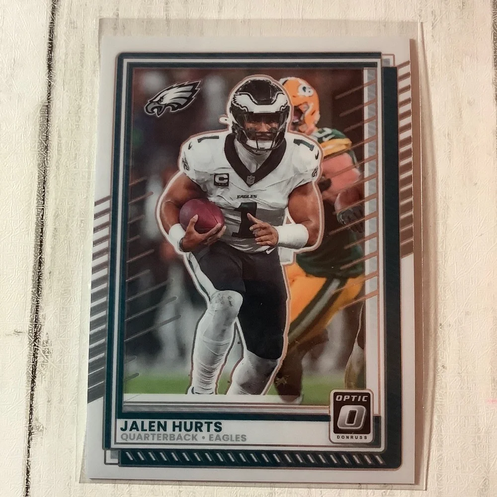 2025 Panini Donruss Optic - Jalen Hurts #14 Eagles Super Bowl MVP